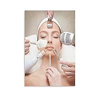 Posters Skin Care Spa Beauty Salon Facial Massage Modern Beauty Poster Hospital Beauty Canvas Art Poster Picture Modern Office Family Bedroom Living Room Decorative Gift Wall Decor 24x36inch(60x90c