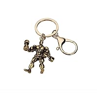 Fitness Gym Keychain Bodybuilder Gifts for Men Motivational Workout Keychain Gifts for Gym Lover Inspirational Bodybuilding Keychains Personal Athletic Trainer Gift