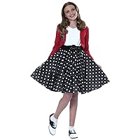 Girl's 1950s Rockin' Polka Dot Costume