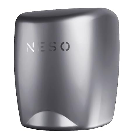 NESO High Speed Commercial Automatic Stainless Steel Hand Dryer Heavy Duty Warm Wind Hand Blower (Polished)