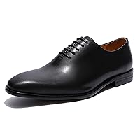 Men's Oxfords Formal Dress Leather Whole Cut Derby Tuxedo Fashion Casual Business Walking Shoes for Men