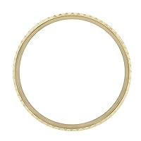 Ewatchparts ROTATING BEZEL RING COMPATIBLE WITH ROLEX GMT 18KY REAL GOLD 1670 1675 16750 16753 16758