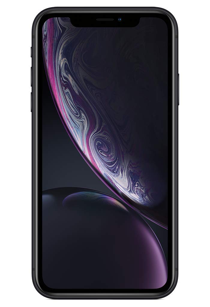 Apple iPhone XR (64GB, Black) [Locked] + Carrier Subscription