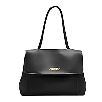 Girls Small Solid Color Crossbody Bag Teen Water Resistant Sling Bag Simple Shoulder Bag Woman Mini Crescent Bag (Black-8)
