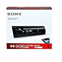 Sony MEX-N4300BT Built-in Dual Bluetooth Voice Command CD/MP3 AM/FM Radio Front USB AUX Pandora Spotify iHeartRadio iPod / iPhone Siri and Android Controls Car Stereo Receiver