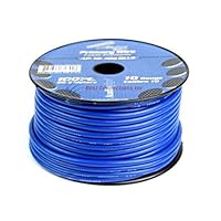 Audiopipe 10 Gauge Auto Primary Wire 100 Feet, AP-10-100 (Blue)