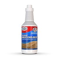 Clean-eez Ultimate Floor Restorer & Polish - Revitalize, Protect, Shine Wood, Laminate, Vinyl, Bamboo, Slate, Terracotta & More. Unmatched Solid Content in Polymer Finish - 32 Oz.
