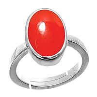 Choose Your Gemstone Adjustable 925 Sterling Silver Ring 5 Carat Natural Chakra Healing Astrological Stone