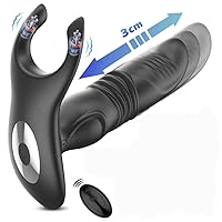 Massage Tools Massaging Dual Motor Stimulor prostatic Remote Device Deep Fitness Mini Health Care Suitable Gift Intensities Heating Decompression Massager for Men -TRB3