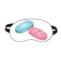 Health Care Products Pill Pattern Sleep Eye Shield Soft Night Blindfold Shade Cover