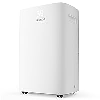 Kesnos 4500 Sq. Ft Dehumidifier for Home with Drain Hose -Ideal for Basements, Bedrooms, Bathrooms, Laundry Rooms -with Intelligent Control Panel, Front Display, 24 Hr Timer and 0.66 Gallon Water Tank