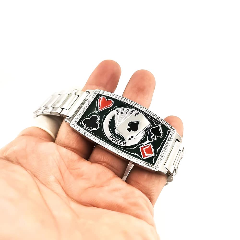 Texas Hold 'EM Poker Ring Champion Bracelet Great Prize for Your tournaments