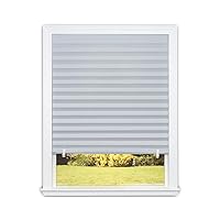 Redi Shade No Tools Original Room Darkening Pleated Paper Shade Gray, 36 in x 72 in, 6 Pack