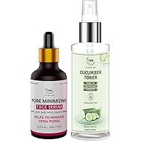 NN Combo with Cucumber Toner & Pore Minimizing Face Serum | for Hydrating, Cleansing & Minimizing Open Pores