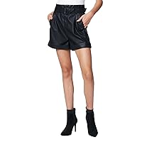 [BLANKNYC] Women's Vegan Leather Shorts Shorts
