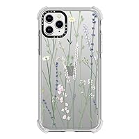 CASETiFY Ultra Impact iPhone 11 Pro Max Case [9.8ft Drop Protection] - Gigi Garden Florals - Clear