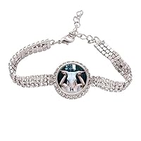 Sheephead Girl Forestry Science Nature Tennis Chain Anklet Bracelet Diamond Jewelry