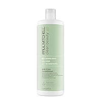 Paul Mitchell Clean Beauty Anti-Frizz Conditioner, Ultra-Rich Formula, Improves Elasticity, For Textured, Frizz-Prone Hair, 33.8 fl. oz.