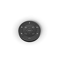 Jabra PanaCast Remote Control – Jabra PanaCast 50 Intuitive Remote Control for Easy in-Room Operation Without Leaving Your Seat, Access Presets and PTZ-Controls, Adjust Volume and More, Black