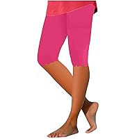 Cotton Linen Shorts for Women Summer Casual Comfy Shorts Drawstring Elastic Waist Lightweight Bermuda Shorts with Pockets