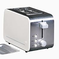 Toaster Bread Toasters oven baking kitchen appliances fast safety maker toast machine breakfast sandwich (Color : Onecolor, Size : 28 * 15.4 * 18.7cm)