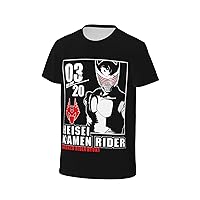Anime Kamen Rider Ryuki Anniversary T Shirt Mens Casual Tee Summer Round Neck Short Sleeve Shirts