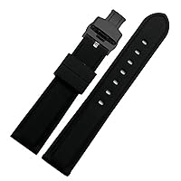 Silicone watchband for Huawei GT2 007 BM8475 Watches Straps Accessories Sports Wristband 20mm 22mm Black Waterproof Straps (Color : G, Size : 20mm)