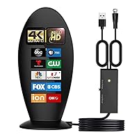DODODUCK TV Antenna, Record Messages Left by Attendees, It is Like Leaving a Voicemail Message, Extra Loud Ringer, Adjustable Volume Long 500 Miles Range, High Gain Indoor/Outdoor TV Antenna (AN-3300)