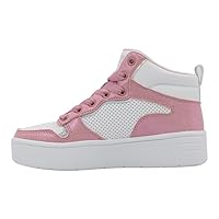 Skechers Girl's Court High-Shine Kicks Sneaker