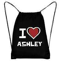 I love Ashley Bicolor Heart Sport Bag 18