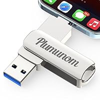 Flash Drive for iPhone 64GB, Photo Stick for iPhone Flash Drive for Save More Photos and Videos, High Speed USB 3.0 Thumb Dirve Memory Stick Compatible with iPhone/ipad/Android/pc.