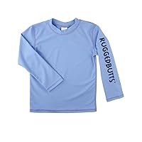 RUGGEDBUTTS® Baby/Toddler Boys Long Sleeve Rash Guard Swim Shirt w/UPF 50+