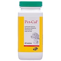Pet Tabs Calcium Formula Supplement, 60 Count