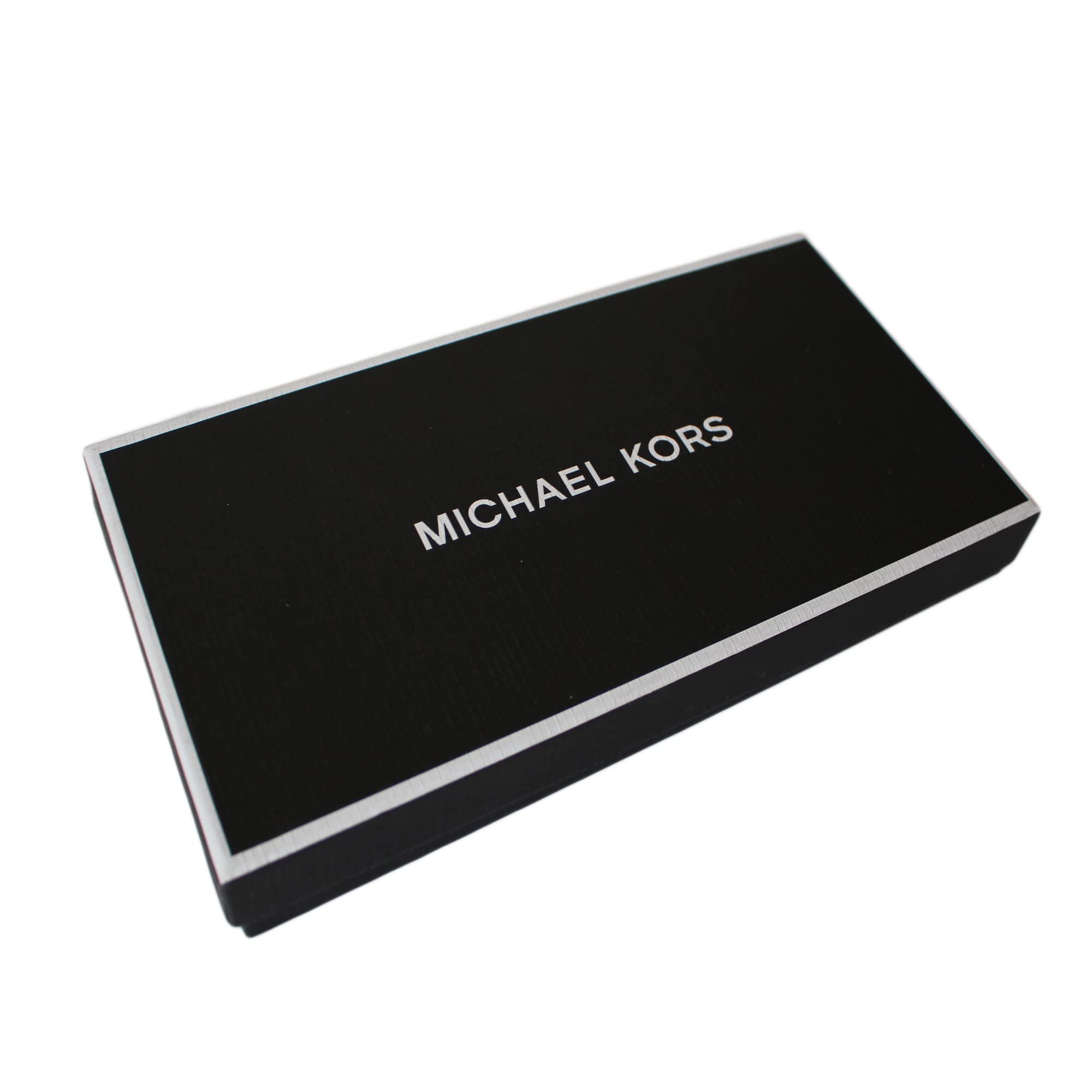 Michael Kors Jet Set Travel Signature Large 34 Zip Wallet Black MK   ShopperBoard