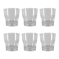 6Pieces Glowing Drinking Cups Plastic Material Flashing Cocktail Cups Wine Accessories For Wedding Anniversary Birthday Flashing Cups Party
