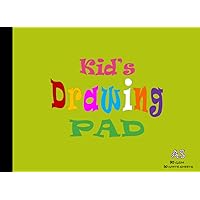Drawing Pad for Kids: Children's Sketch Pad / Sketchbook A5, 110 Pages, Thick 90gsm Paper, Landscape | Note Book for Colouring Sketching Painting Doodling Scribbling Art and Crafts - Green