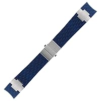 Waterproof Watch Band For Ulysse Nardin Silicone Rubber Watchstrap Sports Wrist Bracelets Replacement Watch Accessories Parts