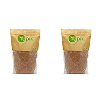 Yupik Organic Golden Flax Seeds, 2.2 lb, Non-GMO, Vegan, Gluten-Free (Pack of 2)