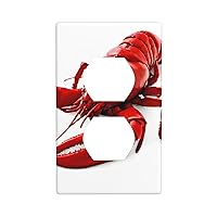(Glutton Shrimps) Modern Wall Panel, Switch Cover, Decorative Socket Cover For Socket Light Switch, Switch Cover, Wall Panel.
