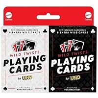Mattel Wild Twists Playing Cards by Uno Game