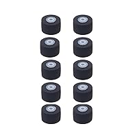 Pack of 10 Replacement Rubber Pulley Pinch Roller Smooth Pulley Wheel User Friendly for Record Player Extended Use Use