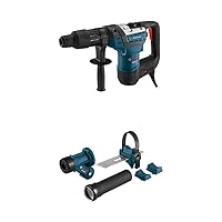 Bosch RH540M 1-9/16-Inch SDS-Max Combination Rotary Hammer with HDC300 SDS-Max and Spline Hammer Dust Collection Attachment