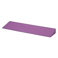 Gaiam Yoga Block Wedge - Lightweight EVA Foam - Yoga Wedge for Wrist and Lower Back Support - Slant Board for Comfortable Yoga Poses and Angles, (20