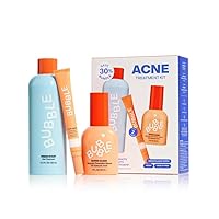 Acne Kite Skincare Bubble, All Skin Types, 3 Items Included