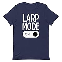 Funny Saying LARP Mode On Larping Gamer Introvert Hobby Novelty Women Men 2