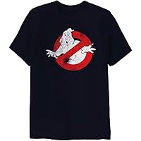 Ripple Junction Ghostbusters Distressed No Ghost Logo Youth T-Shirt