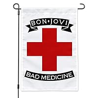 Bon Jovi Bad Medicine Garden Yard Flag