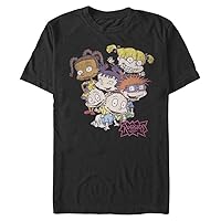 Nickelodeon Men's Big & Tall Rugrats Pile T-Shirt