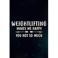 Christmas gifts for women: Womens Weightlifting Makes Me Happy Weightlifter Art Quote: Weightlifting, Birthday Gifts for Women, Relaxing Christmas ... Birthday Gifts from Husband, Gifts for Mom