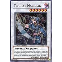 Yu-Gi-Oh! - Tempest Magician SOVR-ENSE1 Super Rare Card - 5d's Stardust Overdrive